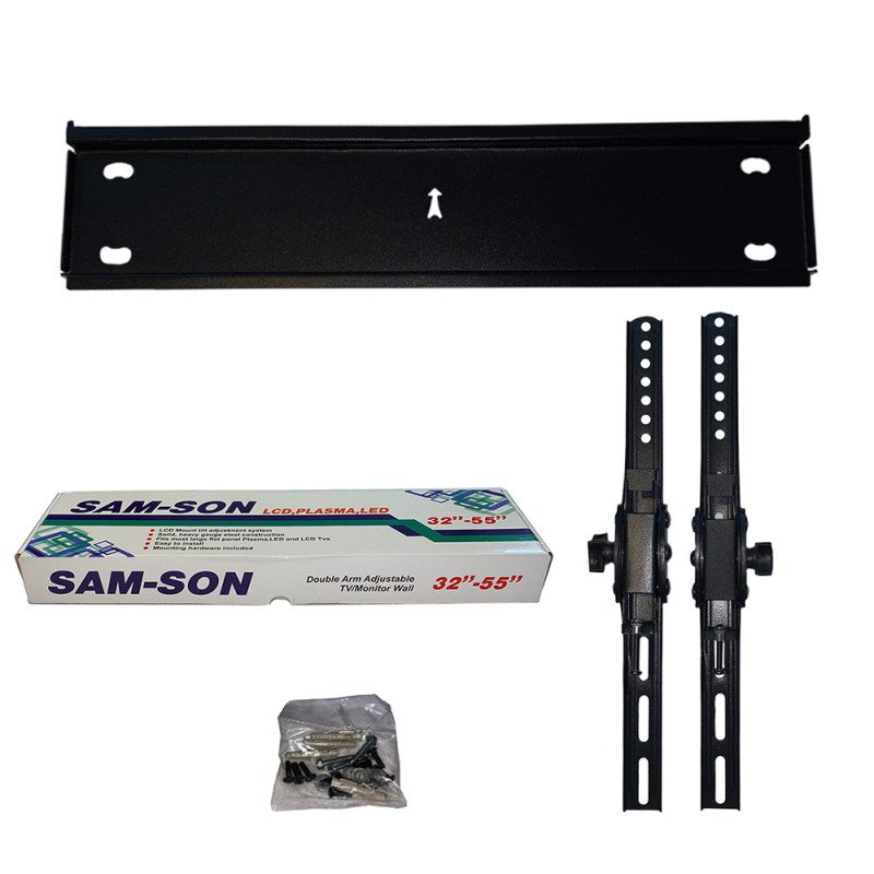 پایه دیواری تلویزیون سام سون مدل sam55 مناسب ۳۲ تا ۵۵ اینچ