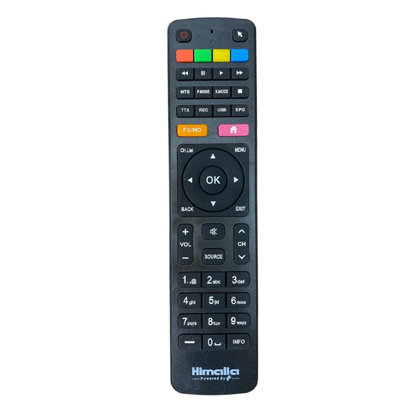 ریموت کنترل تلویزیون هیمالیا مدل H-HOME