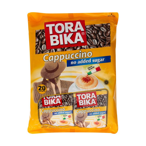 پودر کاپوچینو بدون شکر تورابیکا - 12.5 گرم بسته 20 عددی - کالای اصلی موجود