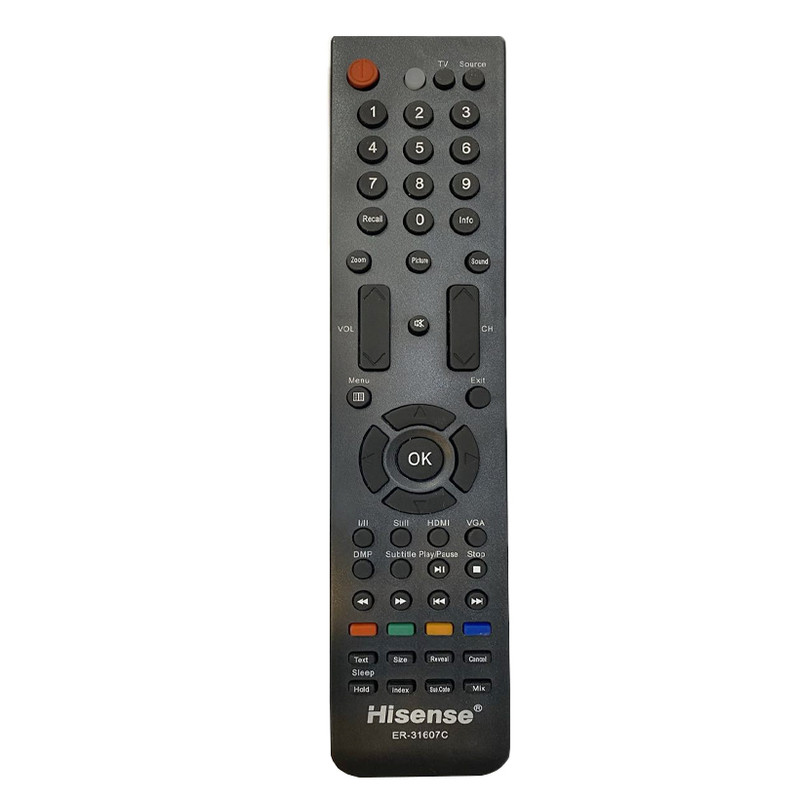 ریموت کنترل تلویزیون هایسنس مدل ER-31607C