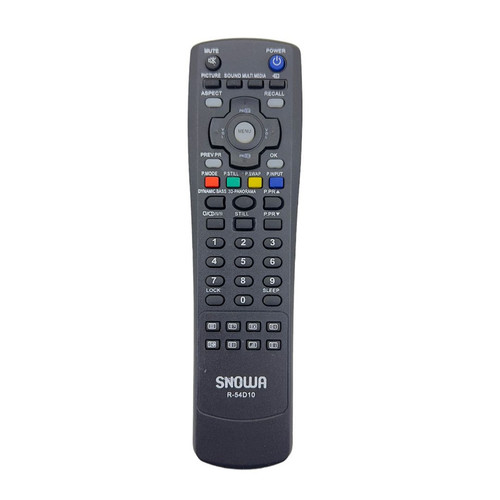 ریموت کنترل تلویزیون اسنوا مدل ak89762456