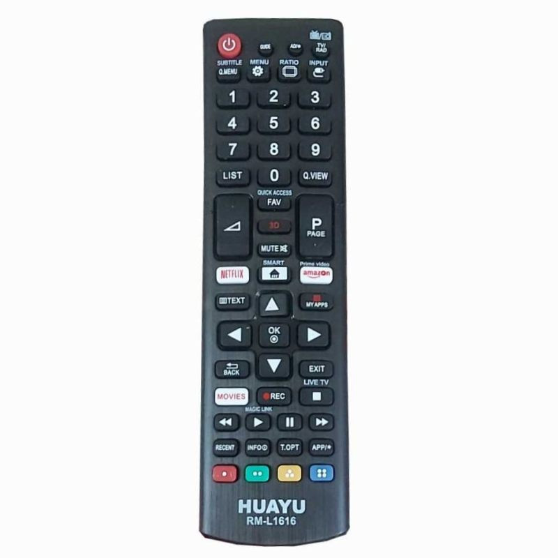 ریموت کنترل تلویزیون مدل HMD1616