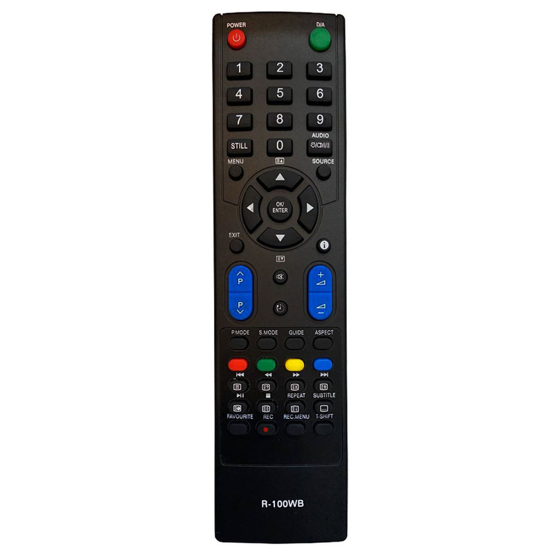ریموت کنترل تلویزیون مدل 100WB