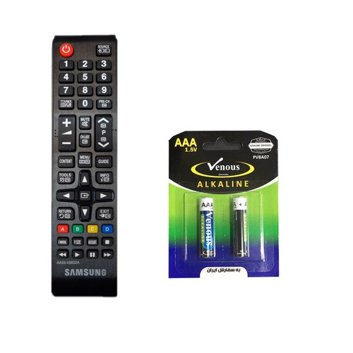 ریموت کنترل تلویزیون مدل AA59-00602A به همراه باتری