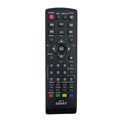 ریموت کنترل تلویزیون دنای مدل 3601E