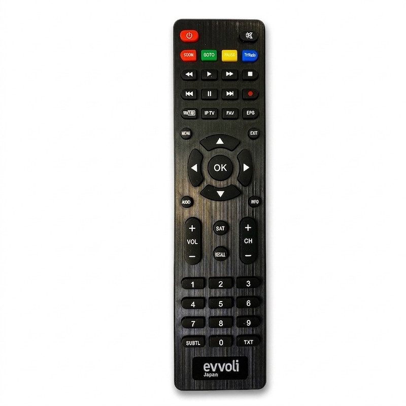 ریموت کنترل تلویزیون ایوولی مدل 4k