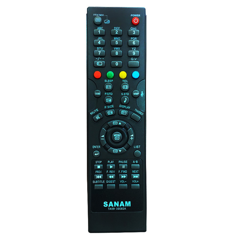 ریموت کنترل تلویزیون صنام مدل Ta59-00082A